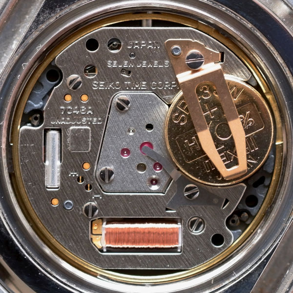 Thumbnail image of Seiko movement 7C46A in model 7C46-7011 (SBBN007).