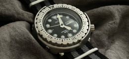 Photo of a Seiko watch taken with a phone camera.