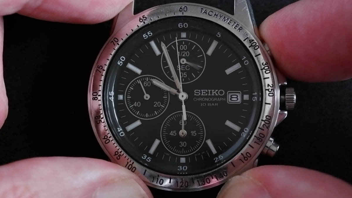 How to Seiko quartz chronograph Mizeni