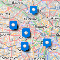 Thumbnail for map of vintage watch stores in Japan.