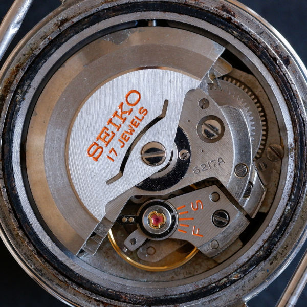Thumbnail image of Seiko movement 6217A in model 6217-7000.